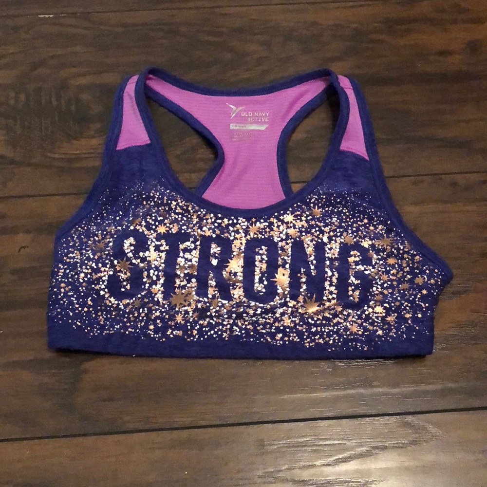 Athletic sports bra (no pads )